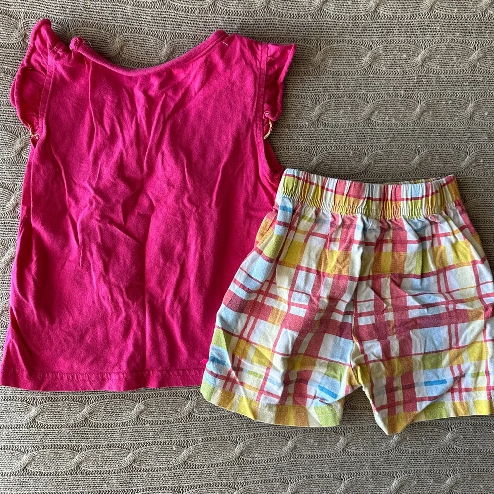 Carter’s 8pc Baby Girl Play Condition Outfit Bundle, 18 Months